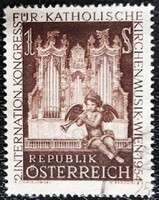 A1008p / Austria 1954 Catholic Church Music Congress stamp sealed