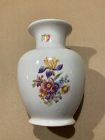 Virág mintás porcelán váza
