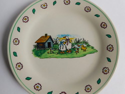 Children's plate with English goose