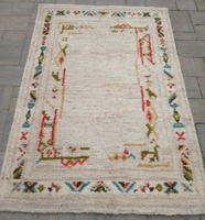 Moroccan hand-knotted moyen atlas Berber rug in good condition. Negotiable