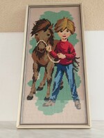 Horse tapestry wall picture