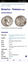 Trajan's denarius. Rare!