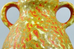Retro vase by potter Imre Karda
