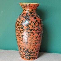 Retro  Tófej kerámia váza