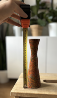 Tófej homokóra alakú váza