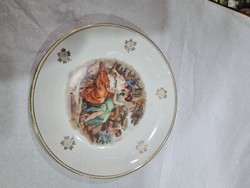 Old porcelain wall plate