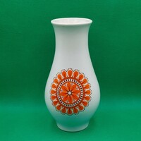 Ambrus éva retro lowland porcelain vase
