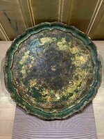 Florentine tray with extra patina