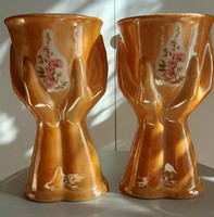 Fs chandelier glazed vase