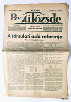 1937 május 6  /  Pesti Tőzsde  /  Régi ÚJSÁGOK KÉPREGÉNYEK MAGAZINOK Ssz.:  27844