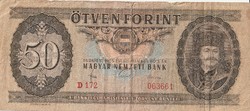 50 forint (1965) D ritka!