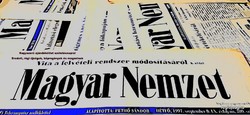 1968 June 26 / Hungarian nation / for birthday :-) original, old newspaper no.: 18251