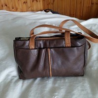 Women's brown soft leather gigi bag