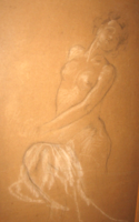 A wonderfully beautiful nude from the 1800s, a real antique!!