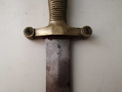 Traveler's sword with marked blade