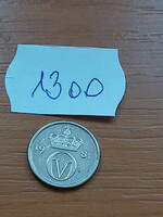 Norway 10 Ore 1981 copper-nickel, v.King Olav 1300