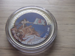 10 Dollar Hungarian War of Independence (1848) Liberia 2001 in sealed capsule