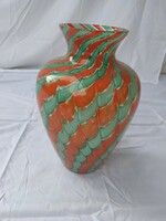 Murano, laminated vase 32 cm. 1960'