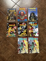 Mixed comic books in collector's condition, 8 pieces for sale!