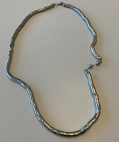 Long designer snake sweater necklace