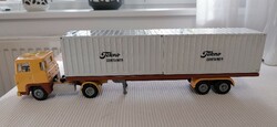 Scania container szállító nyerges vontató  / Tekno 1:50