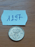 Norway 10 Ore 1978 copper-nickel, v. King Olav 1297