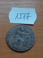 English England 1/2 half penny 1924 bronze, v. King George 1277