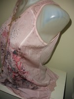 Pink top, top, with lace