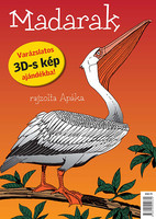 Father: birds - coloring book - gift with a magical 3D image