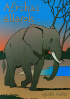 Father: African animals - coloring book - gift with a magical 3D image