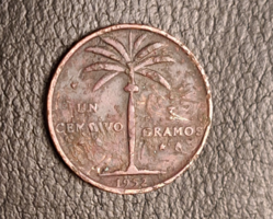 1952. Dominica 1 centavo (1640)