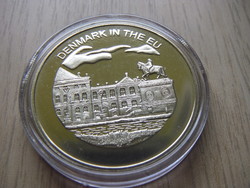 United Europe commemorative medal 100 Danish lira 2004 in sealed unopened capsule + certificate
