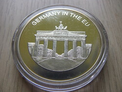 United Europe commemorative medal 100 lira Germany 2004 in sealed unopened capsule + certificate