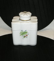 Rare Herend holder with Hecsedli pattern - for tea grass, spices, bath salts, etc.