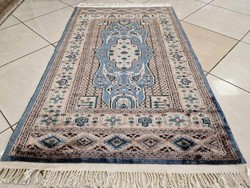 Bird motif 80x140 hand-knotted woolen Persian carpet mz274