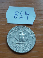 USA 25 CENT 1/4 DOLLÁR 1979 / D, Quarter, George Washington, réz-nikkel  524