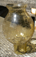 Crackle veil glass lamp shade petroleum, chandelier, wall arm, table
