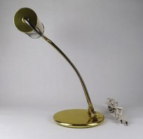 1R449 Formatervezett réz vintage lámpa banklámpa