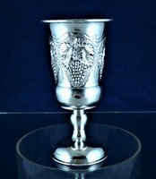 Very nice, antique silver wine glass, approx. 1900!!!