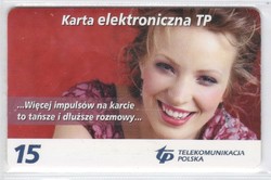 Foreign phone card 0243 (Polish)