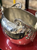 Special French ice bowl for champagne gosset champagne house products - orfèvrerie d'anjou pewter casting
