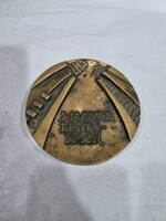 Old copper plaque