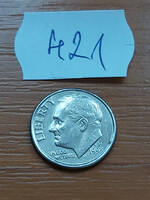 Usa 10 cent dime 1993 / p, franklin d. Roosevelt, copper-nickel 421