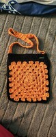 Crocheted unique bag