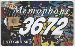 Külföldi telefonkártya 0190 (Francia)