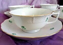 Herend zve patterned teacups 4 pcs price/pc
