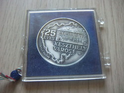 City of Mee Keszthely 25 years old 1979 in the original holder, the holder is slightly damaged