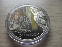 10 Dollar Hussite Uprising (1419) Liberia 2006 in sealed capsule