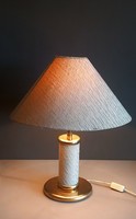 Vintage hollywood regency kari design fabric table lamp negotiable