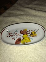 Gyönyörű vintage Hollóházi porcelán virág mintás kis tálka